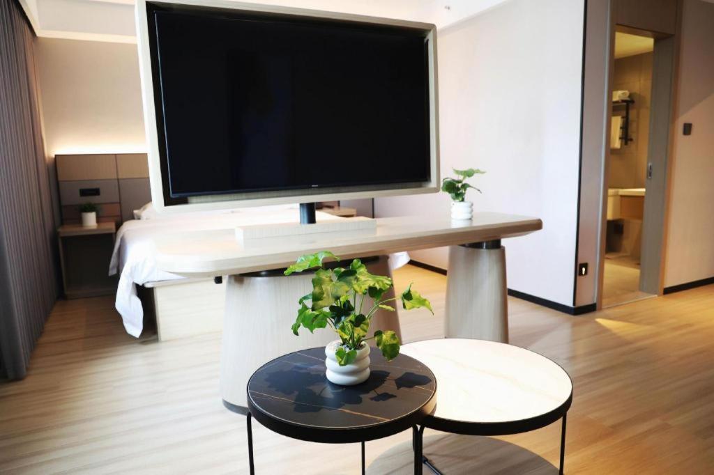 Greentree Inn Suzhou Industrial Zone Yangcheng Lake Weiting Mong Kok Express Hotel Dış mekan fotoğraf