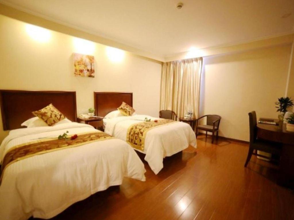 Greentree Inn Suzhou Industrial Zone Yangcheng Lake Weiting Mong Kok Express Hotel Dış mekan fotoğraf